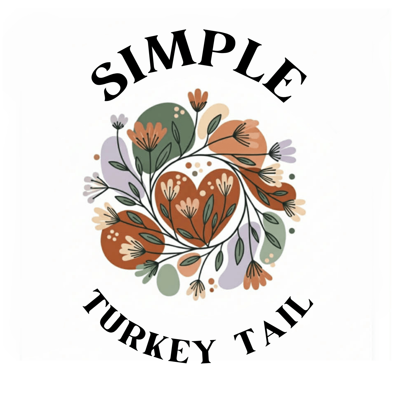 Simple Turkey Tail label